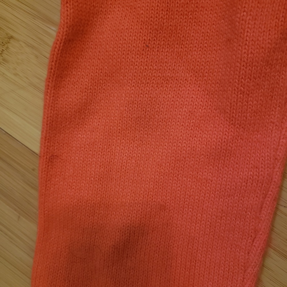 Preowned Orange Crop Button Sweater size Large - Picture 5 of 7